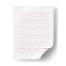 Pink Howdy - Jolly and Dash | Cuadro decorativo de Canvas Lab
