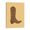 Bota Vaquera Marrón - Anyone Can Yeehaw | Cuadro decorativo de Canvas Lab