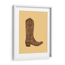Bota Vaquera Marrón - Anyone Can Yeehaw | Cuadro decorativo de Canvas Lab