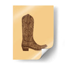 Bota Vaquera Marrón - Anyone Can Yeehaw | Cuadro decorativo de Canvas Lab