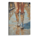 Vaquera Plateada - Fluidys | Cuadro decorativo de Canvas Lab