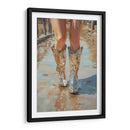 Vaquera Plateada - Fluidys | Cuadro decorativo de Canvas Lab