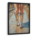 Vaquera Plateada - Fluidys | Cuadro decorativo de Canvas Lab