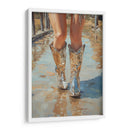 Vaquera Plateada - Fluidys | Cuadro decorativo de Canvas Lab