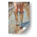 Vaquera Plateada - Fluidys | Cuadro decorativo de Canvas Lab