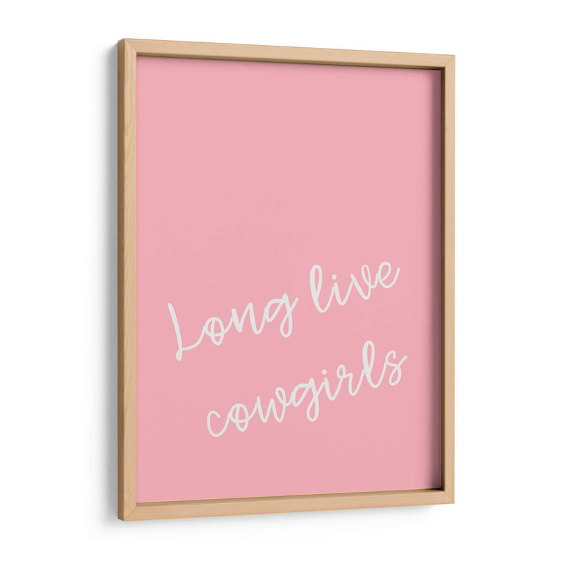 Long live Cowgirls - Jolly and Dash | Cuadro decorativo de Canvas Lab