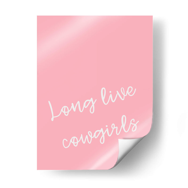 Long live Cowgirls - Jolly and Dash | Cuadro decorativo de Canvas Lab