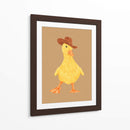 Daphne la patita vaquera - Anyone Can Yeehaw | Cuadro decorativo de Canvas Lab