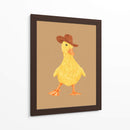 Daphne la patita vaquera - Anyone Can Yeehaw | Cuadro decorativo de Canvas Lab