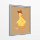 Daphne la patita vaquera - Anyone Can Yeehaw | Cuadro decorativo de Canvas Lab