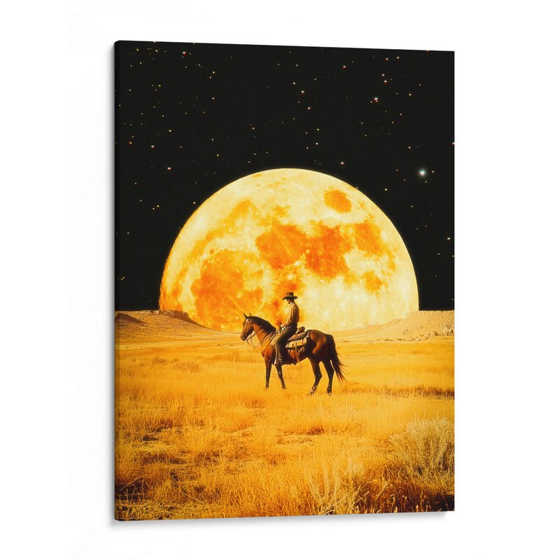 Vaquero Lunar - Taudalpoi | Cuadro decorativo de Canvas Lab