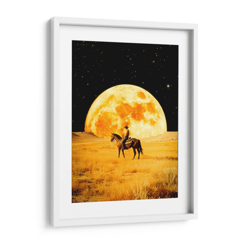 Vaquero Lunar - Taudalpoi | Cuadro decorativo de Canvas Lab