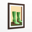 Botas verdes - Sharyn Bursic | Cuadro decorativo de Canvas Lab