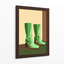 Botas verdes - Sharyn Bursic | Cuadro decorativo de Canvas Lab