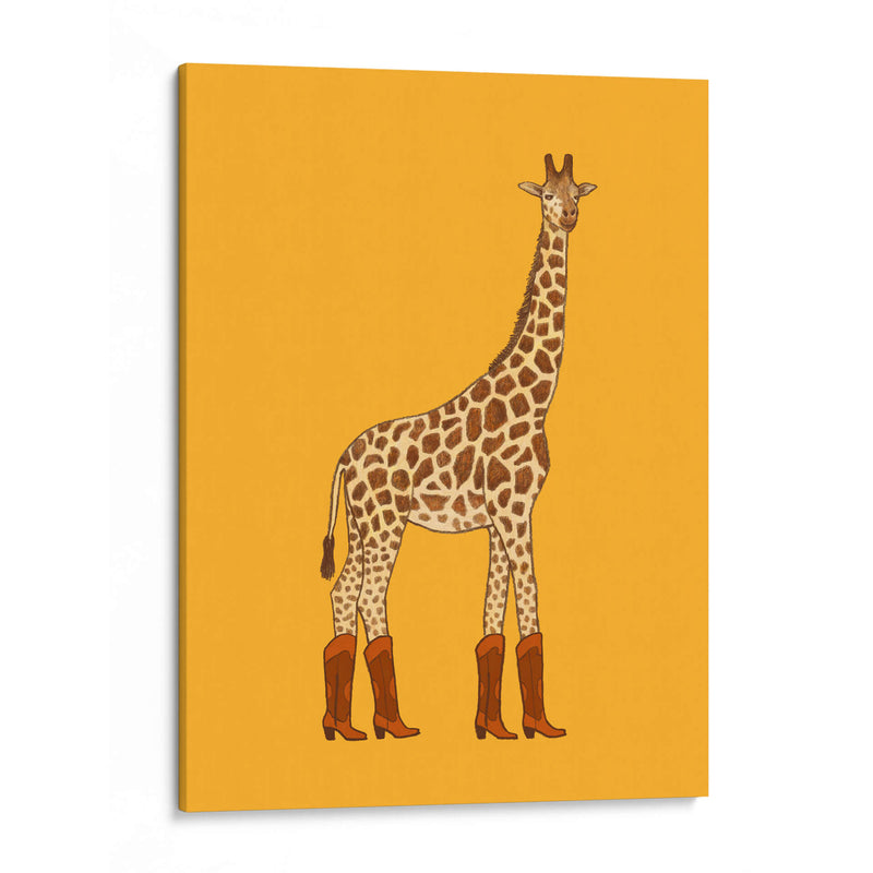 Jolene la Jirafa Vaquera - Anyone Can Yeehaw | Cuadro decorativo de Canvas Lab