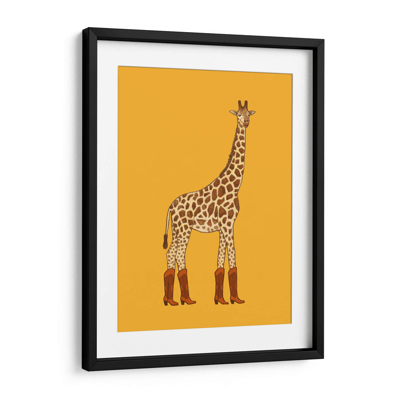 Jolene la Jirafa Vaquera - Anyone Can Yeehaw | Cuadro decorativo de Canvas Lab