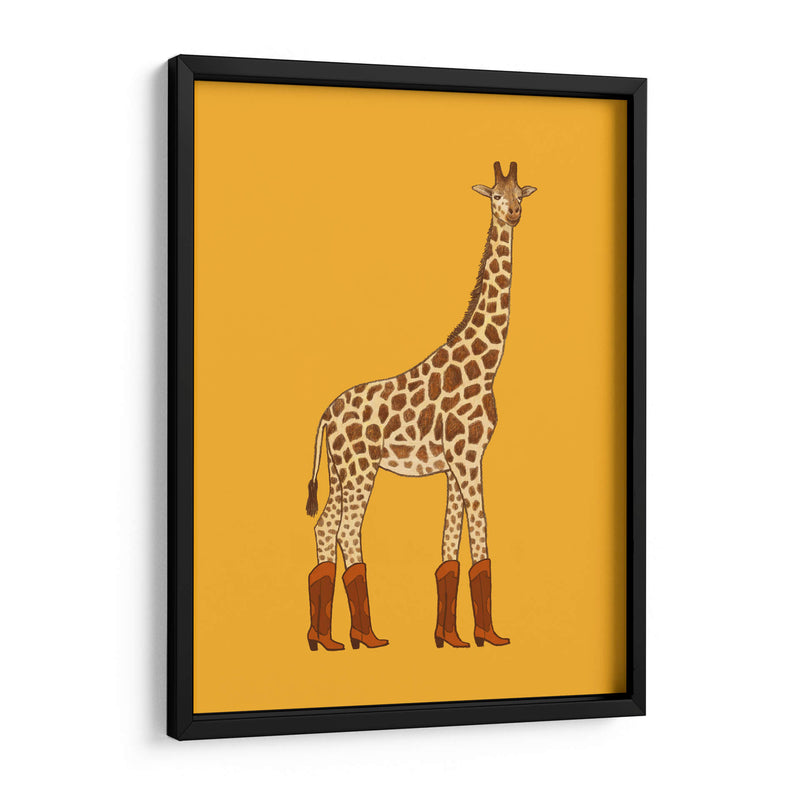 Jolene la Jirafa Vaquera - Anyone Can Yeehaw | Cuadro decorativo de Canvas Lab
