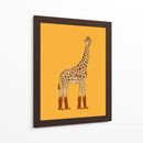 Jolene la Jirafa Vaquera - Anyone Can Yeehaw | Cuadro decorativo de Canvas Lab