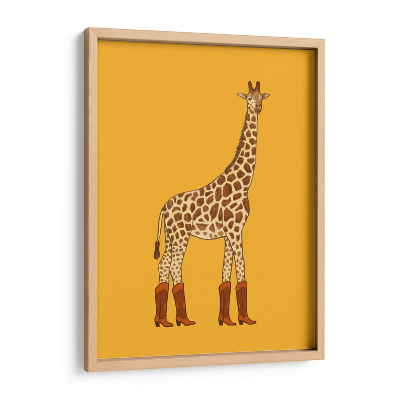 Jolene la Jirafa Vaquera - Anyone Can Yeehaw | Cuadro decorativo de Canvas Lab