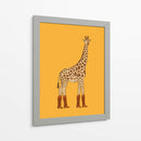 Jolene la Jirafa Vaquera - Anyone Can Yeehaw | Cuadro decorativo de Canvas Lab