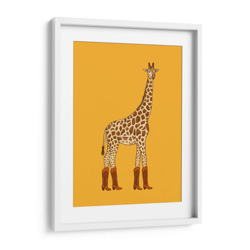 Jolene la Jirafa Vaquera - Anyone Can Yeehaw | Cuadro decorativo de Canvas Lab