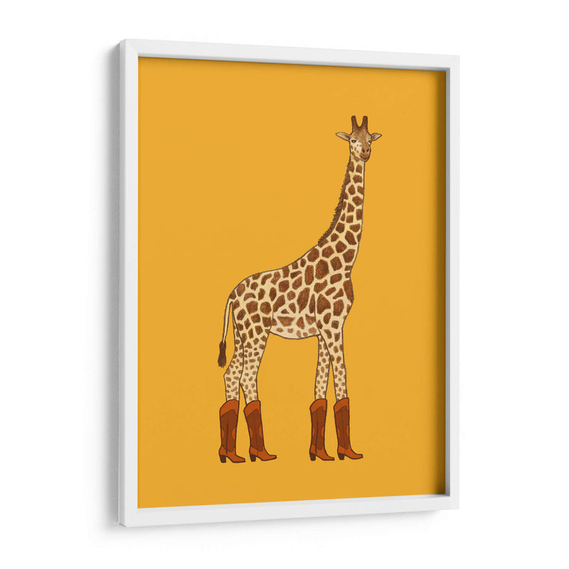 Jolene la Jirafa Vaquera - Anyone Can Yeehaw | Cuadro decorativo de Canvas Lab