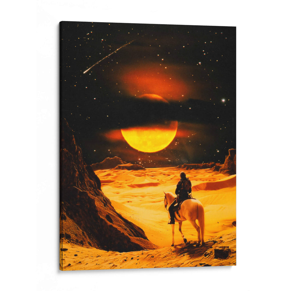 Aventura espacial del Oeste - Taudalpoi | Cuadro decorativo de Canvas Lab