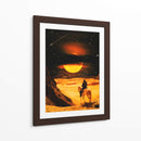 Aventura espacial del Oeste - Taudalpoi | Cuadro decorativo de Canvas Lab