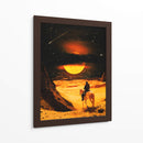 Aventura espacial del Oeste - Taudalpoi | Cuadro decorativo de Canvas Lab