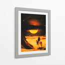 Aventura espacial del Oeste - Taudalpoi | Cuadro decorativo de Canvas Lab