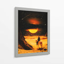 Aventura espacial del Oeste - Taudalpoi | Cuadro decorativo de Canvas Lab