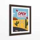 Open To New Friends - Rankin Willard | Cuadro decorativo de Canvas Lab