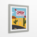 Open To New Friends - Rankin Willard | Cuadro decorativo de Canvas Lab