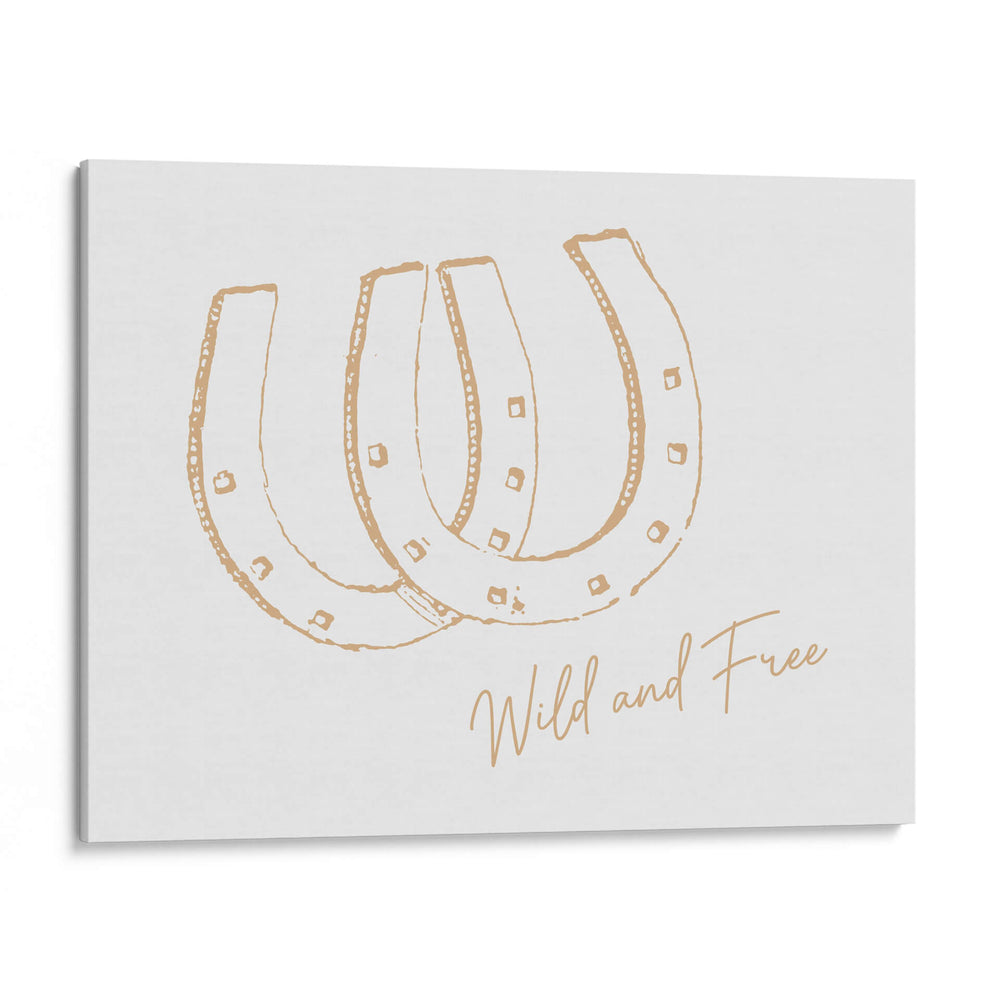 Herradura Wild and Free Neutral - Jolly and Dash | Cuadro decorativo de Canvas Lab