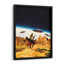 Persecución espacial de ovnis - Taudalpoi | Cuadro decorativo de Canvas Lab