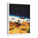 Persecución espacial de ovnis - Taudalpoi | Cuadro decorativo de Canvas Lab