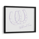 Herradura Wild and Free Morado - Jolly and Dash | Cuadro decorativo de Canvas Lab
