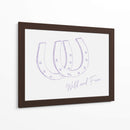 Herradura Wild and Free Morado - Jolly and Dash | Cuadro decorativo de Canvas Lab