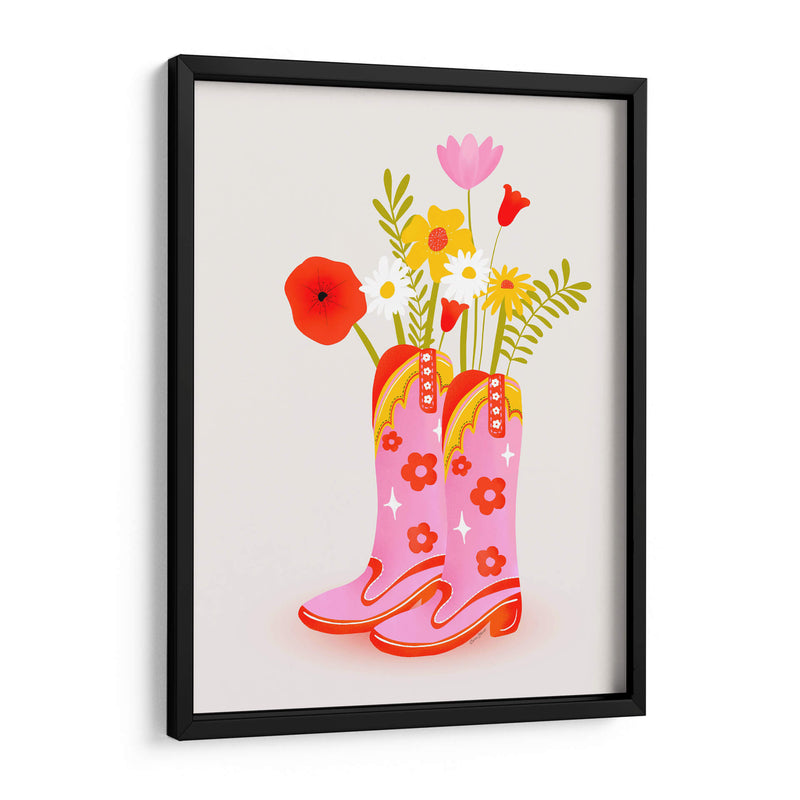 Botas de vaquera - Baroo Bloom | Cuadro decorativo de Canvas Lab