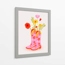 Botas de vaquera - Baroo Bloom | Cuadro decorativo de Canvas Lab