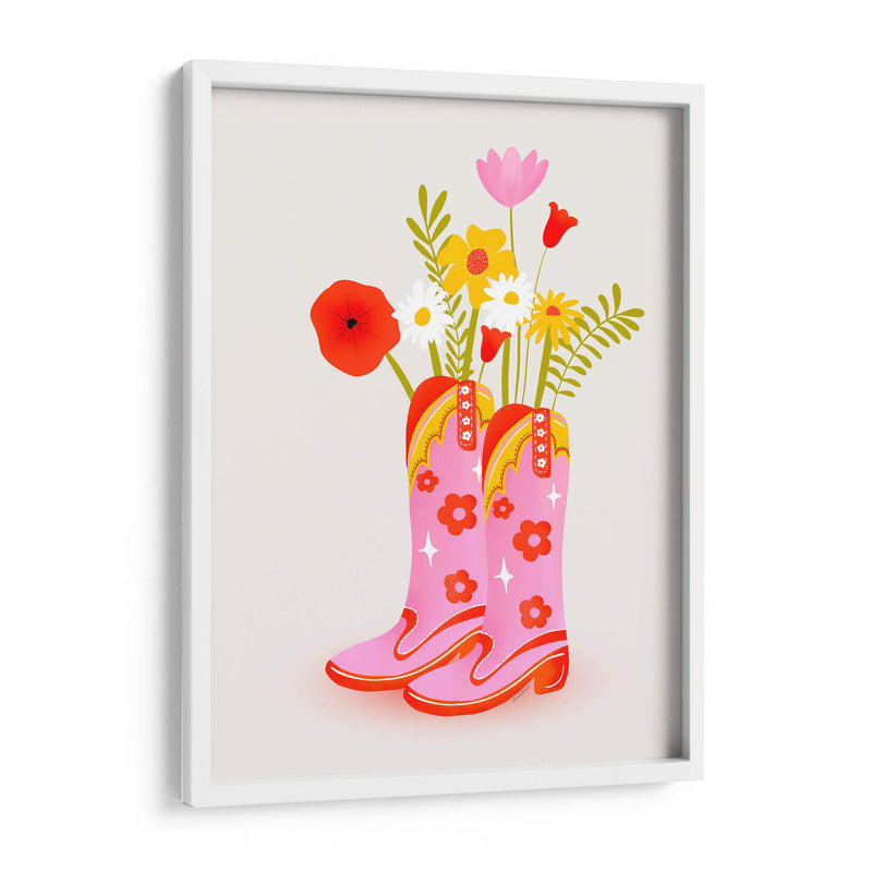 Botas de vaquera - Baroo Bloom | Cuadro decorativo de Canvas Lab