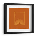 Sol Mínimo Caramelo - Anyone Can Yeehaw | Cuadro decorativo de Canvas Lab