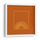 Sol Mínimo Caramelo - Anyone Can Yeehaw | Cuadro decorativo de Canvas Lab