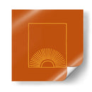 Sol Mínimo Caramelo - Anyone Can Yeehaw | Cuadro decorativo de Canvas Lab