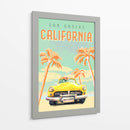 Póster de Surf de California - The Whiskey Ginger | Cuadro decorativo de Canvas Lab