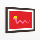 Gusano Occidental Ondulante - Anyone Can Yeehaw | Cuadro decorativo de Canvas Lab