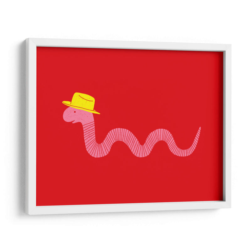 Gusano Occidental Ondulante - Anyone Can Yeehaw | Cuadro decorativo de Canvas Lab