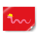 Gusano Occidental Ondulante - Anyone Can Yeehaw | Cuadro decorativo de Canvas Lab