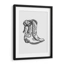 Botas vaqueras negras con lazo - Jolly and Dash | Cuadro decorativo de Canvas Lab