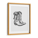 Botas vaqueras negras con lazo - Jolly and Dash | Cuadro decorativo de Canvas Lab